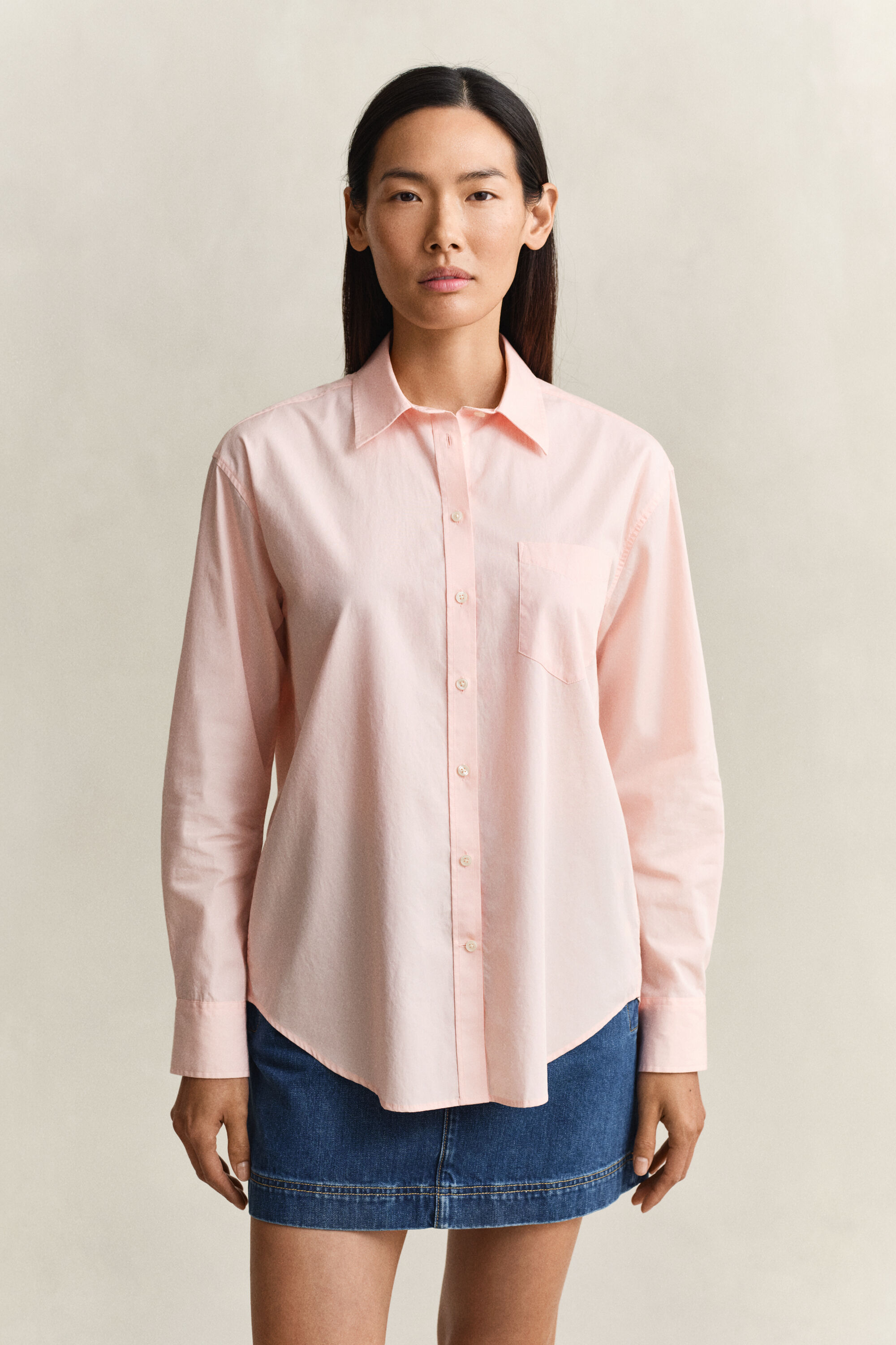 Relaxed Fit Classic Poplin Shirt