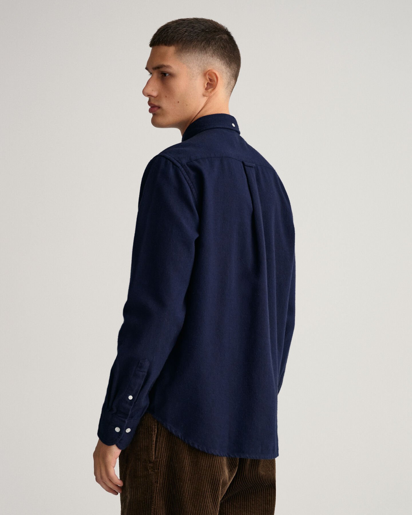 Regular Fit Herringbone Shirt