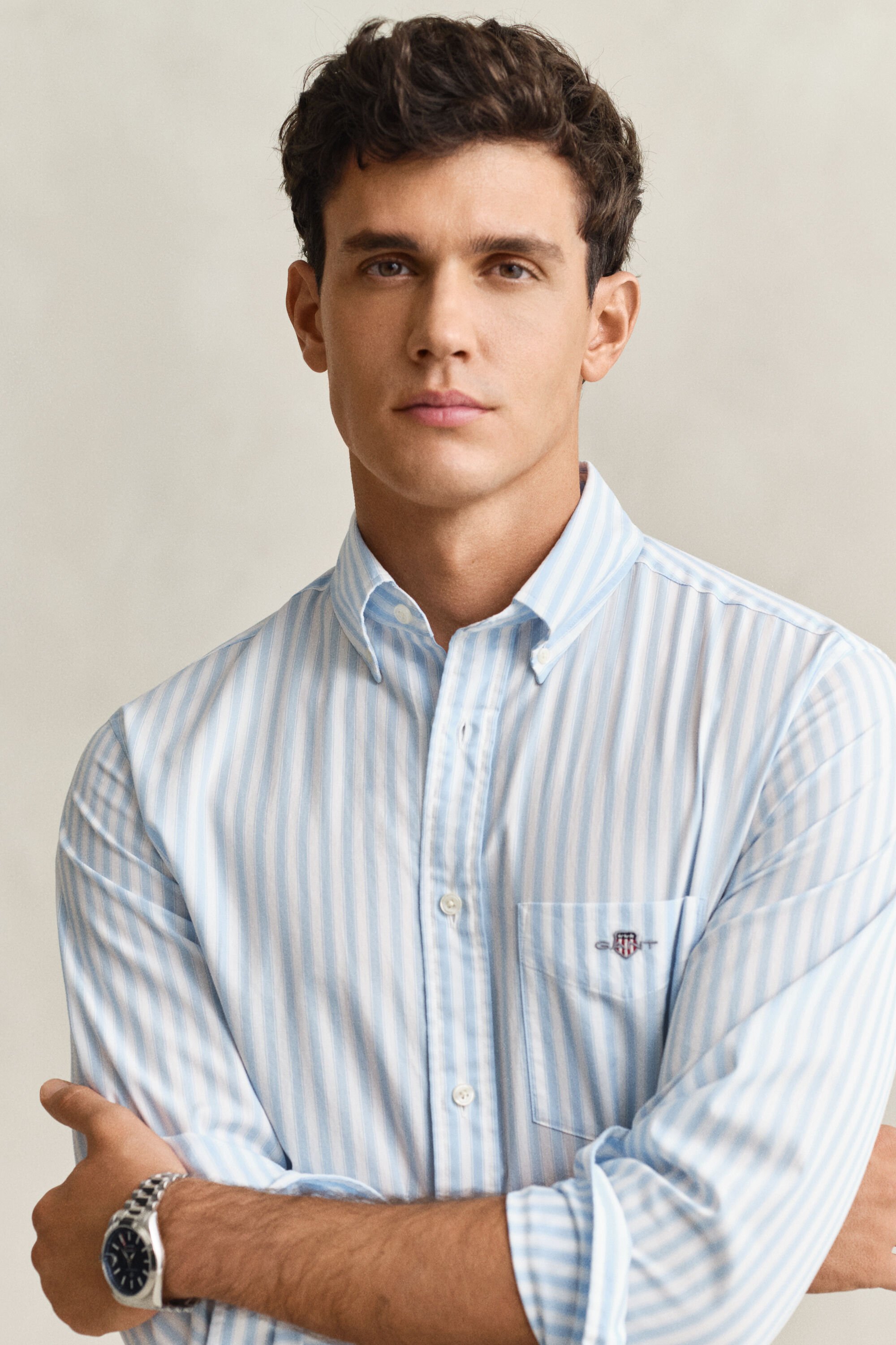 Striped Classic Poplin Shirt