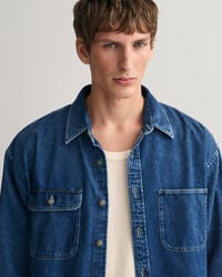 Oversized Denim Shirt