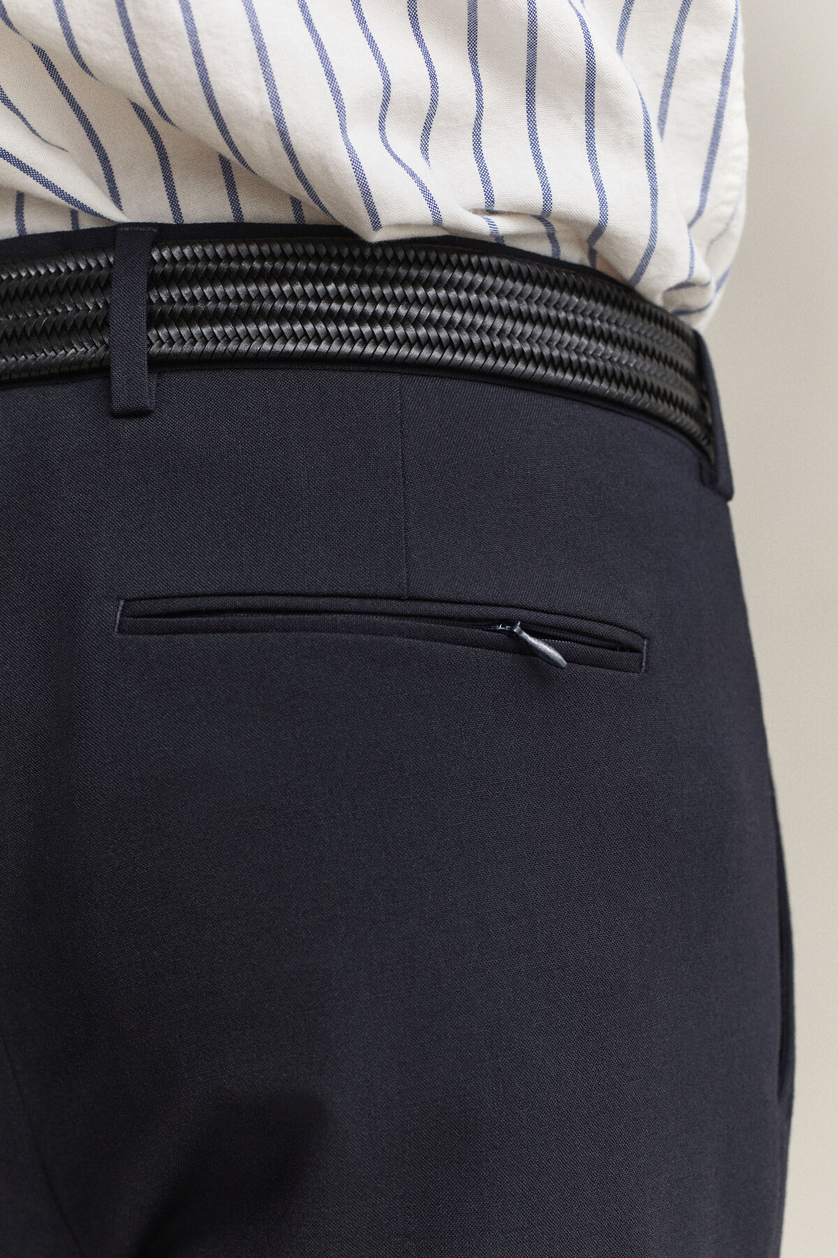 Travel Suit Pants — EVENING BLUE