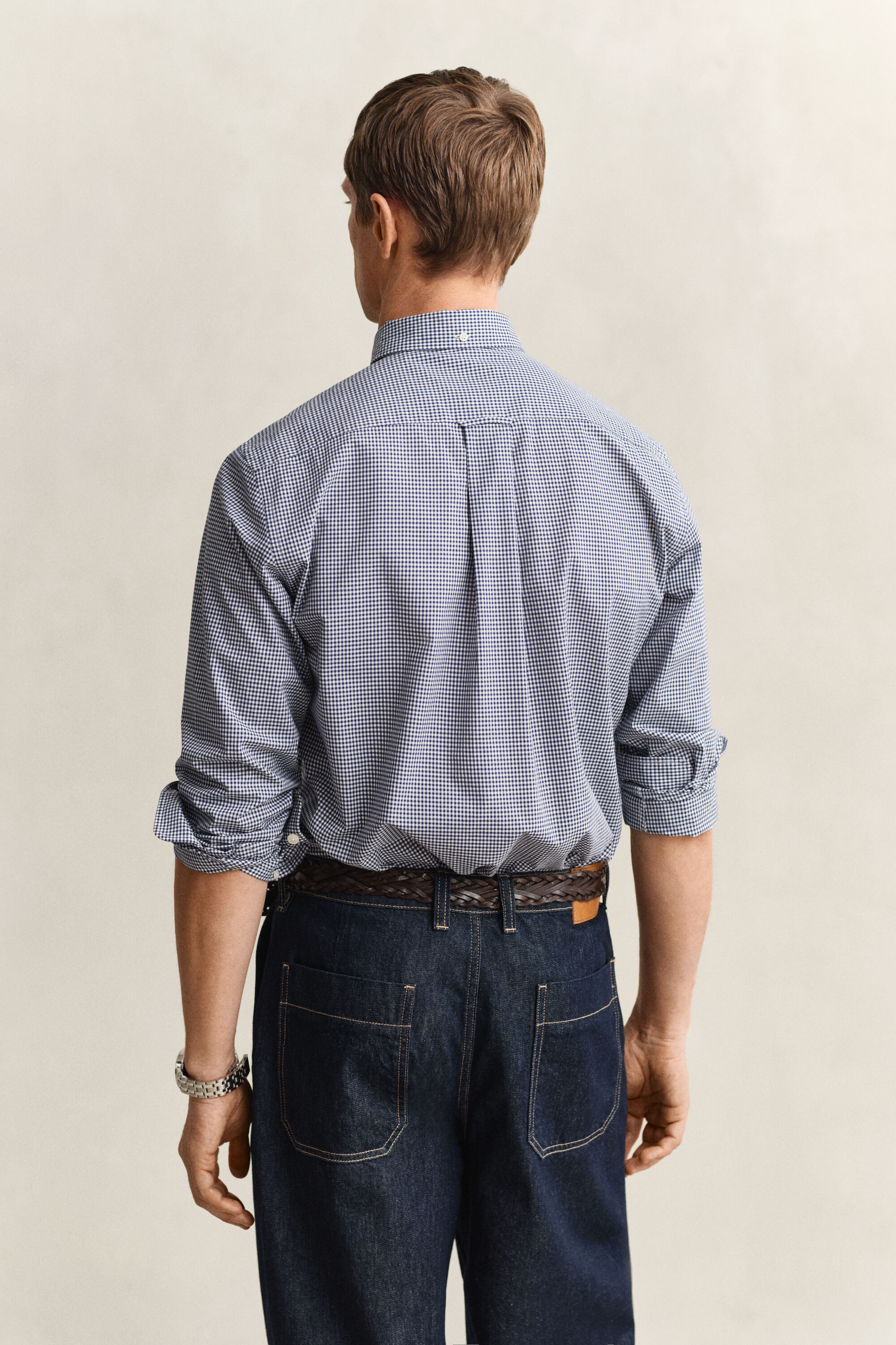 Gingham Classic Poplin Shirt