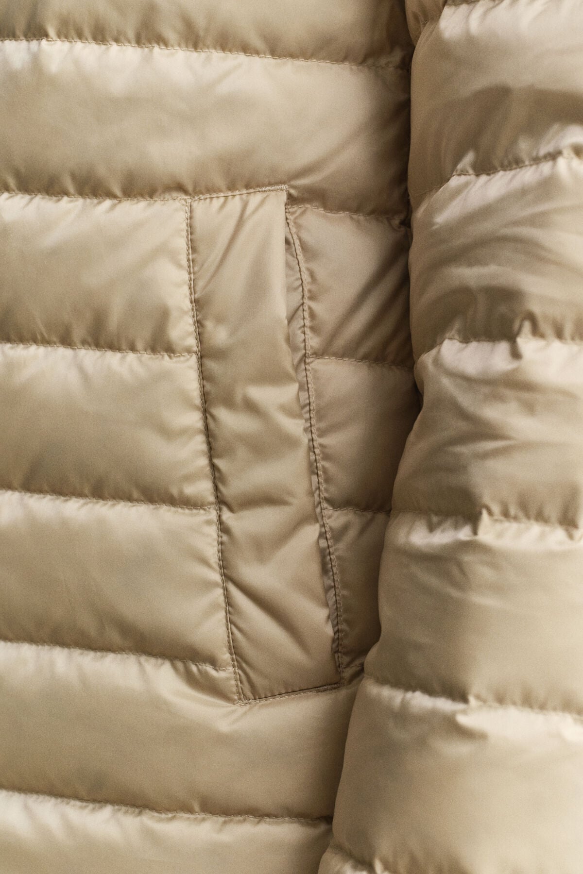 Light Down Jacket — OAT BEIGE