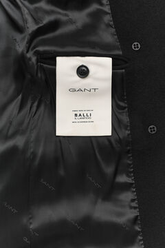 Wool Cashmere Blend Coat — BLACK 3