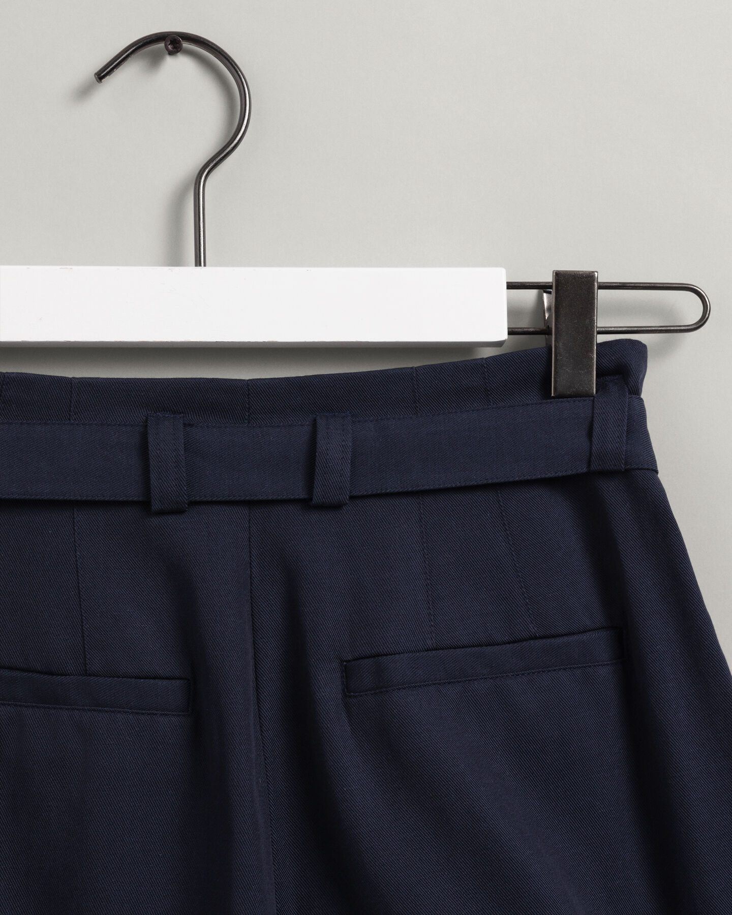 High-Waisted Fluid Pleated Chinos
