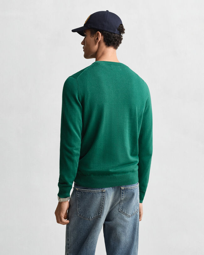 Classic Cotton Crew Neck Sweater