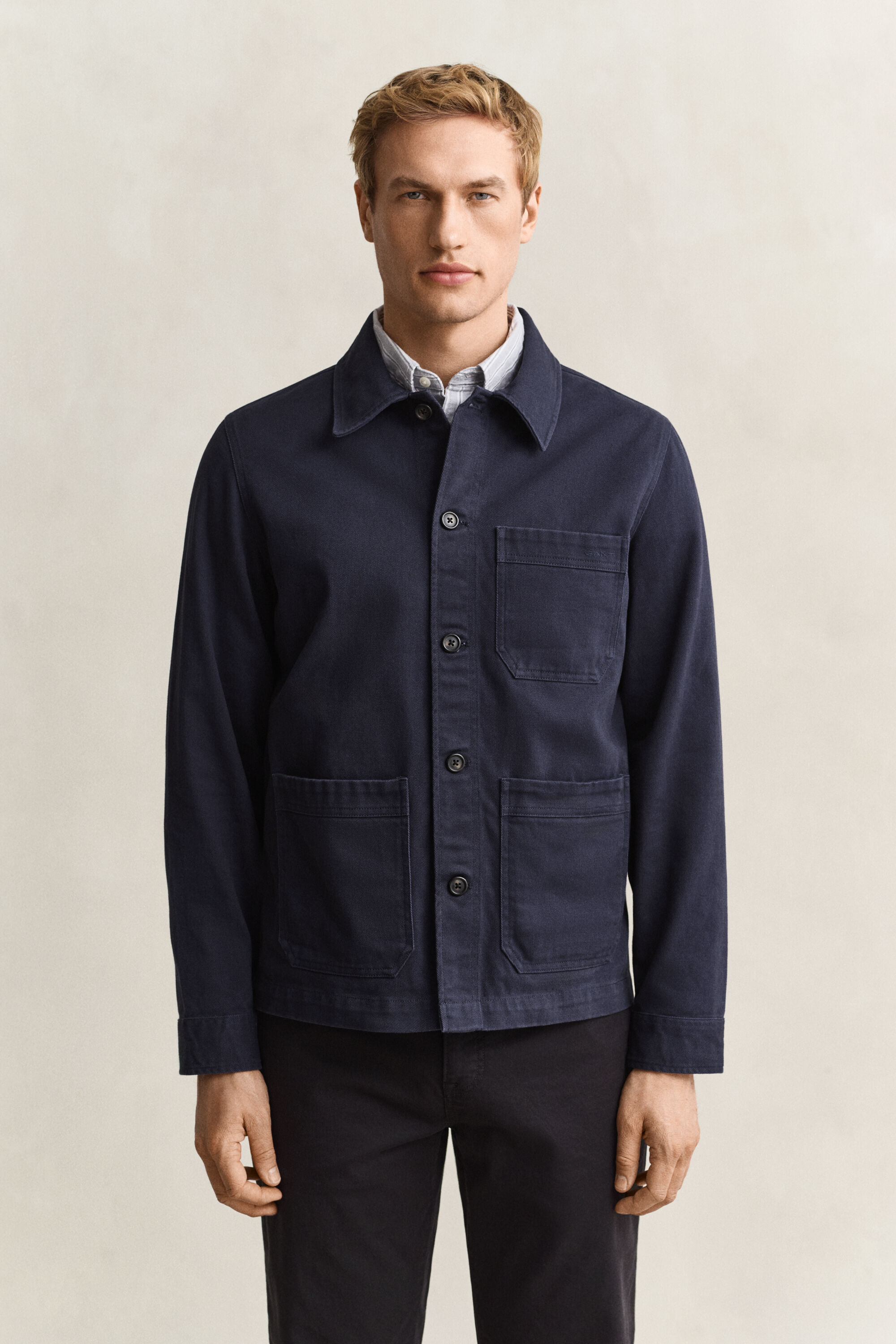 Brushed Twill Overshirt
