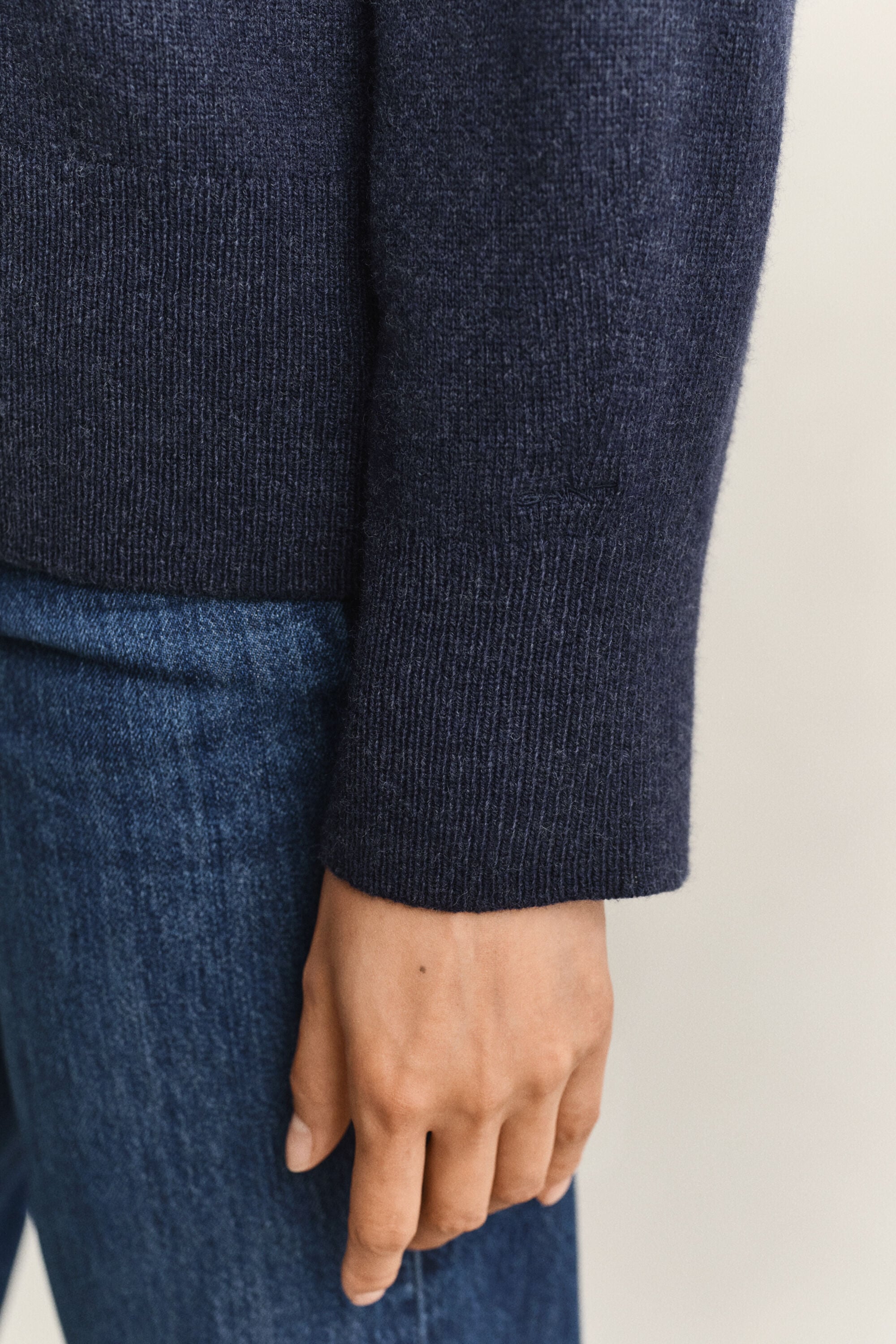 Wool Cashmere Turtleneck Sweater