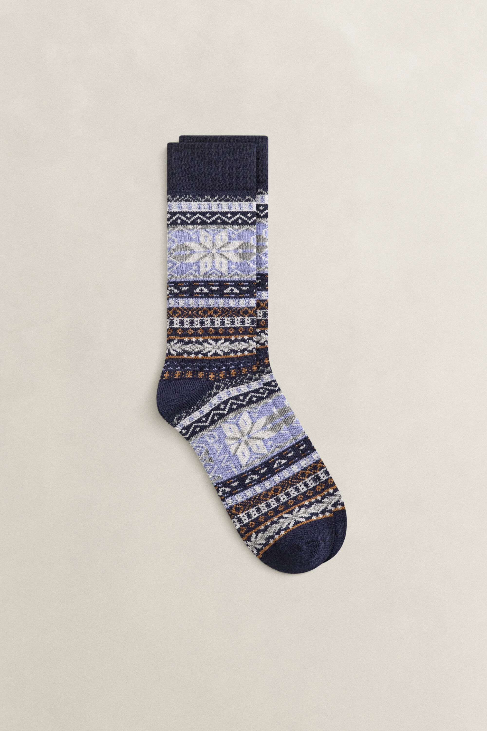 Fair Isle Patterned Socks