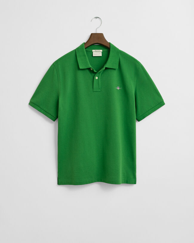 Regular Fit Shield Piqué Polo Shirt