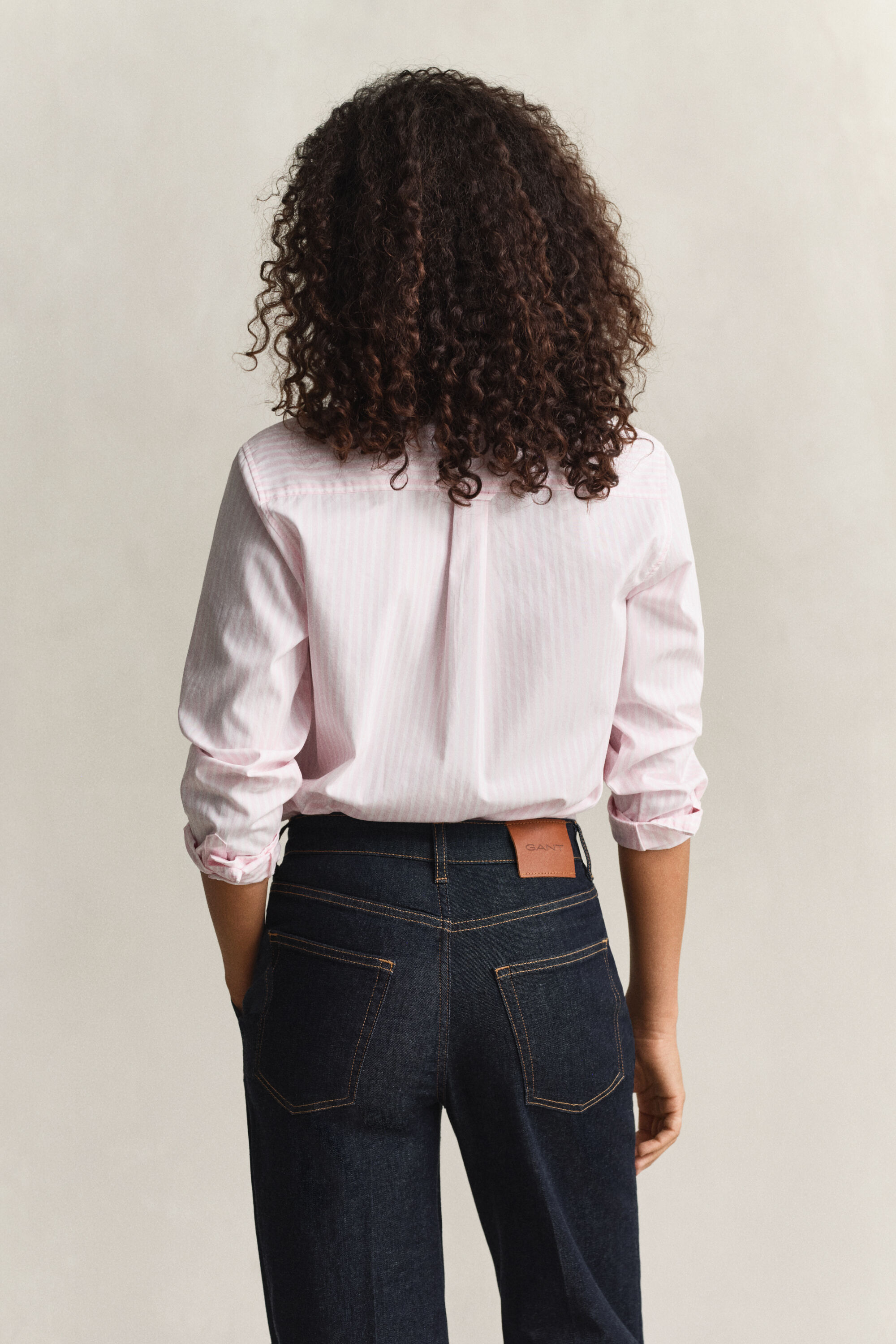 Regular Fit Classic Striped Poplin Shirt