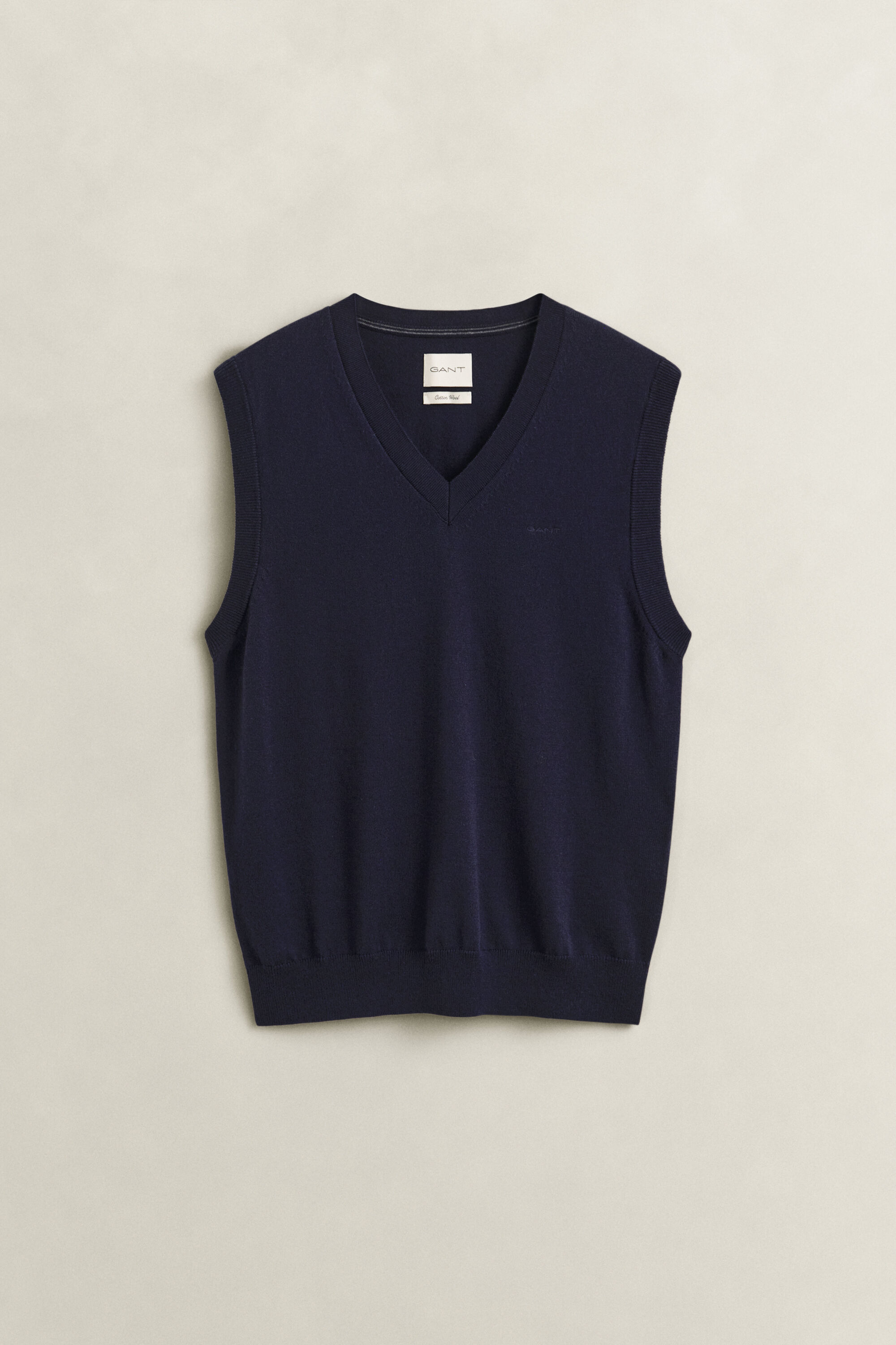 Cotton Wool V-Neck Vest