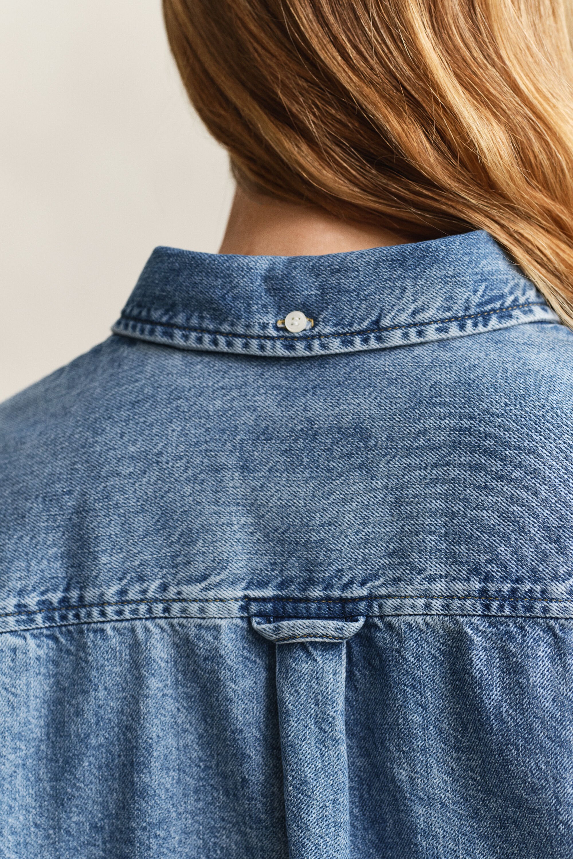 Embroidered Denim Shirt