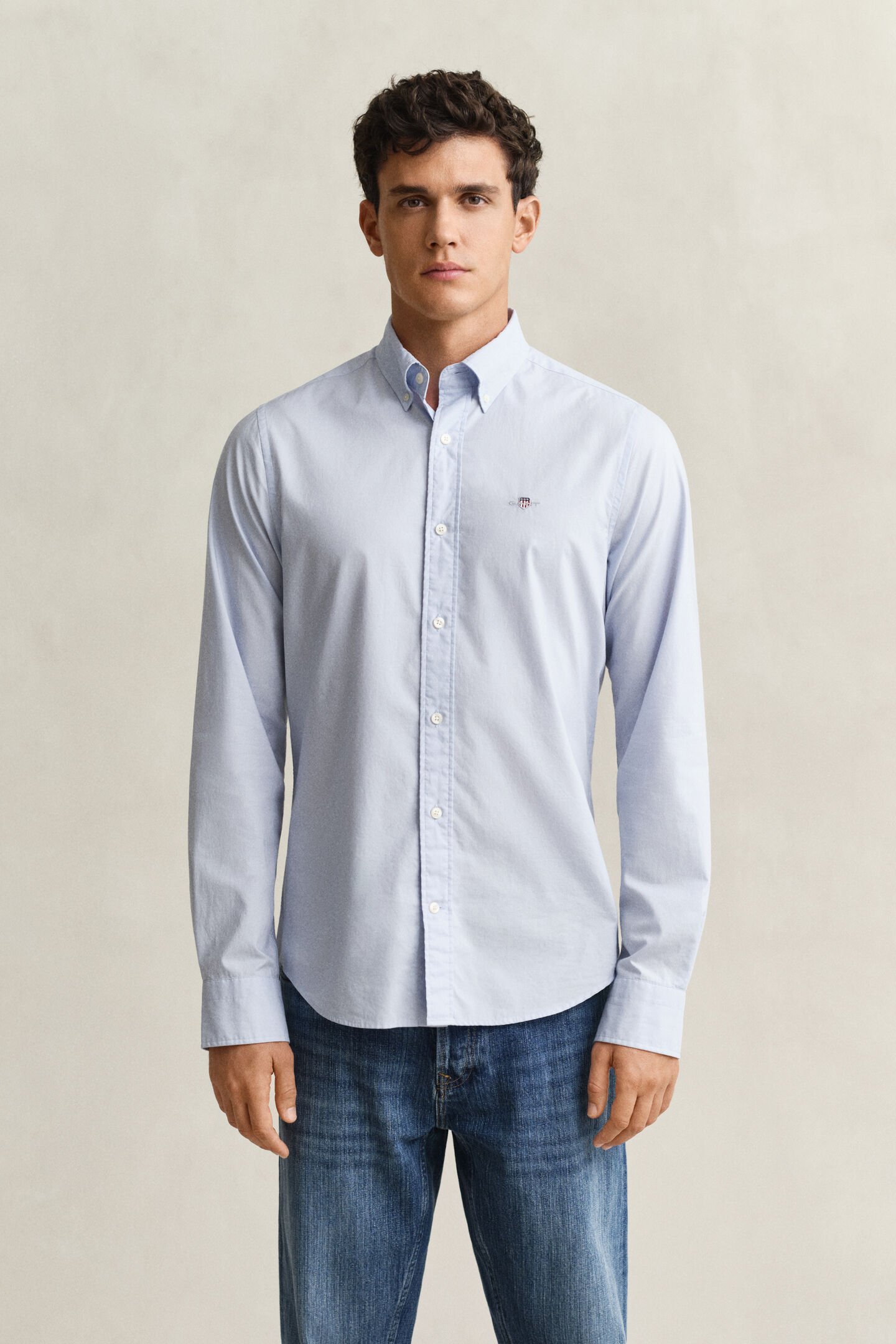 Slim Fit Classic Poplin Shirt
