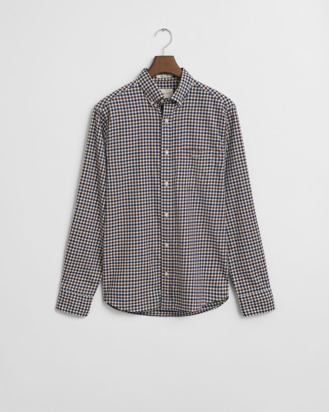 Regular Fit Gingham Twill Shirt