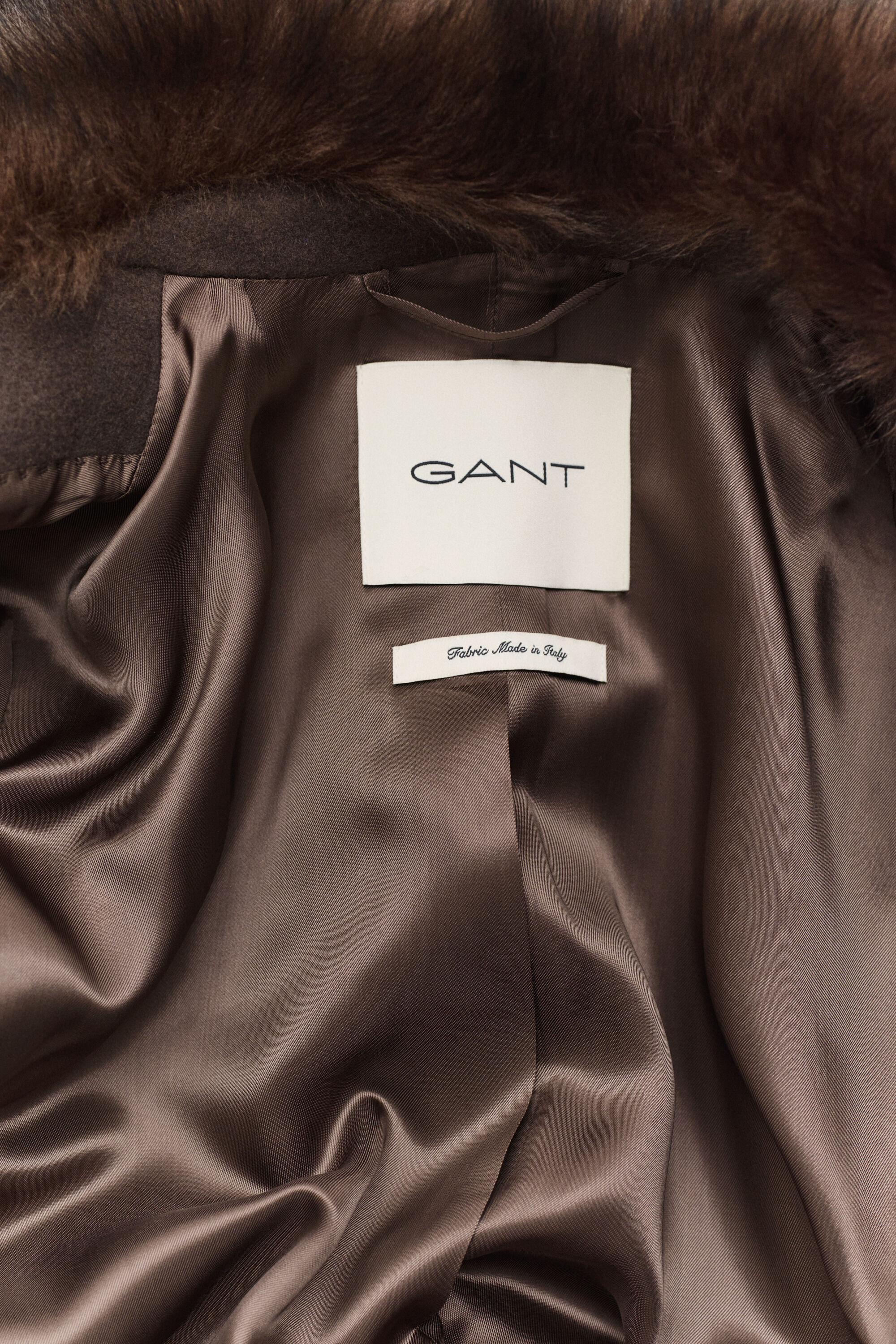 Shearling Collar Coat