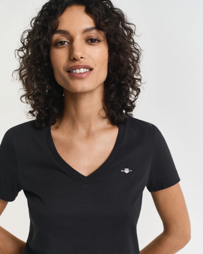 Shield V-Neck T-Shirt