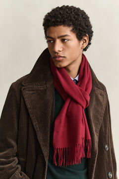 Wool Scarf — DEEP GRAPE WINE 4