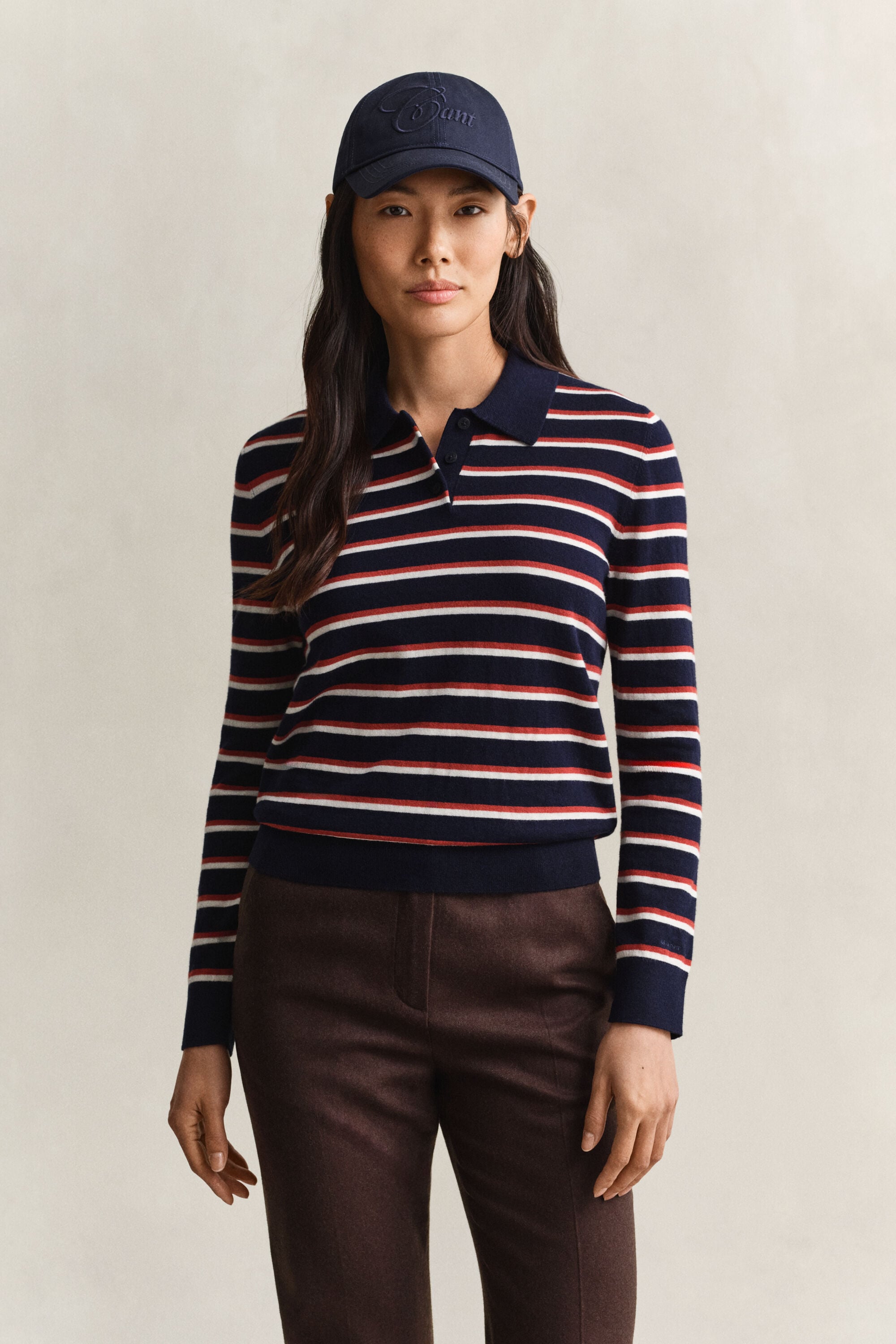 Fine Knitted Striped Sweater