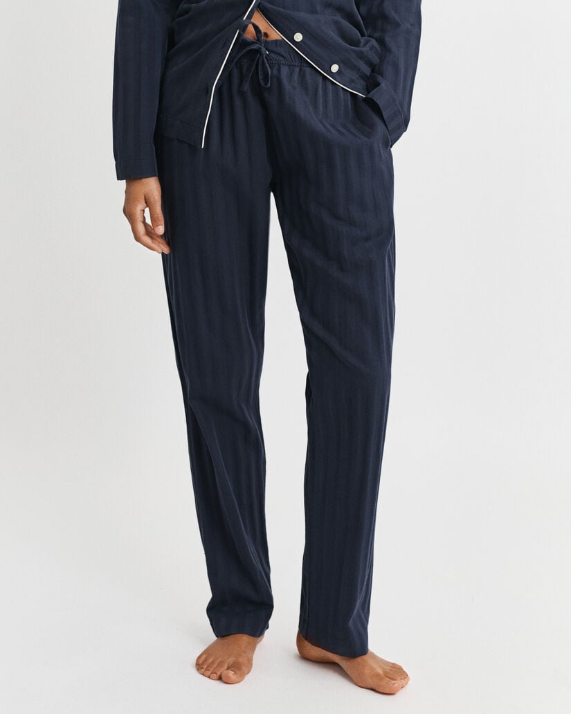 Satin Stripe Pajama Set Gift Box