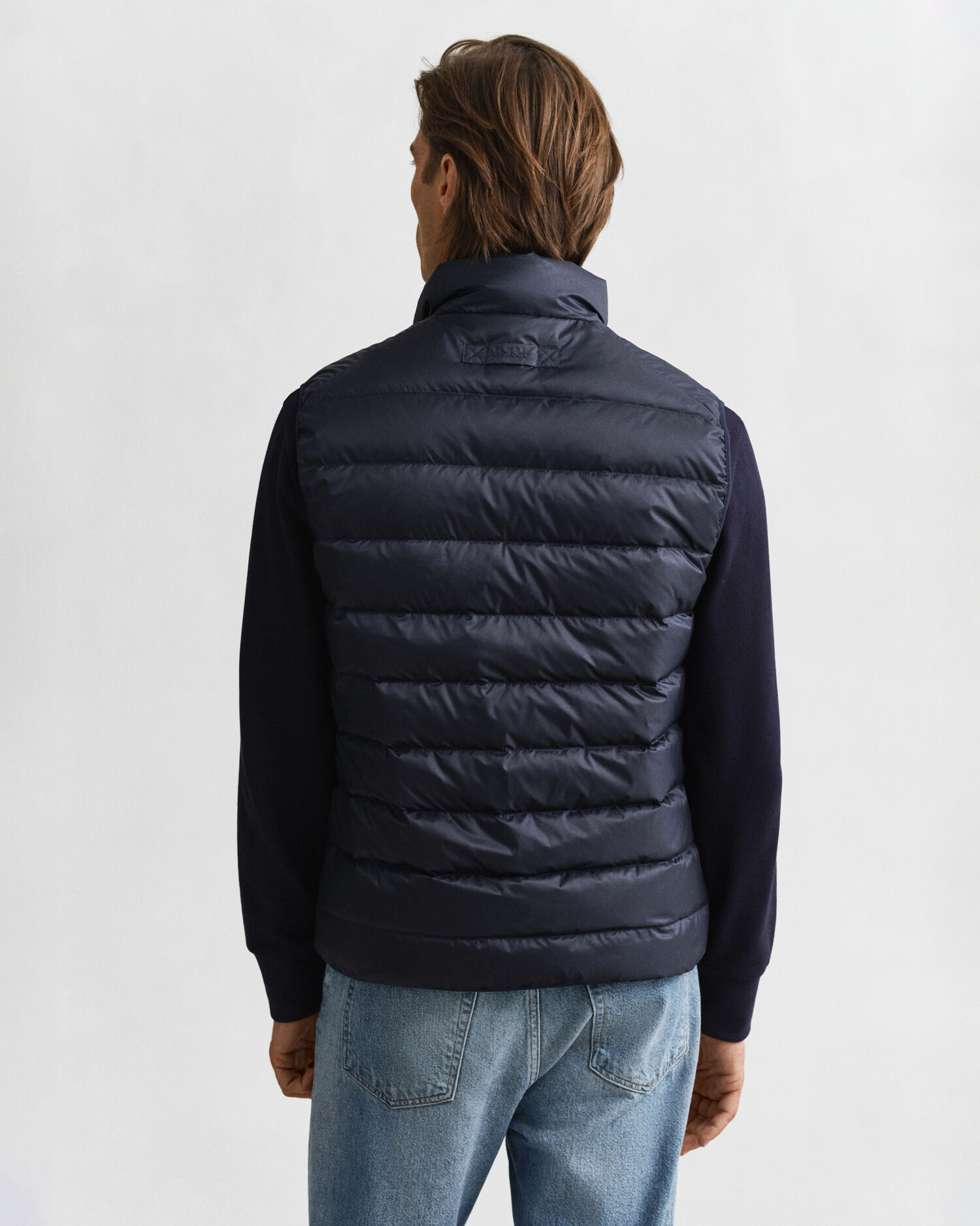 Light Down Vest — EVENING BLUE