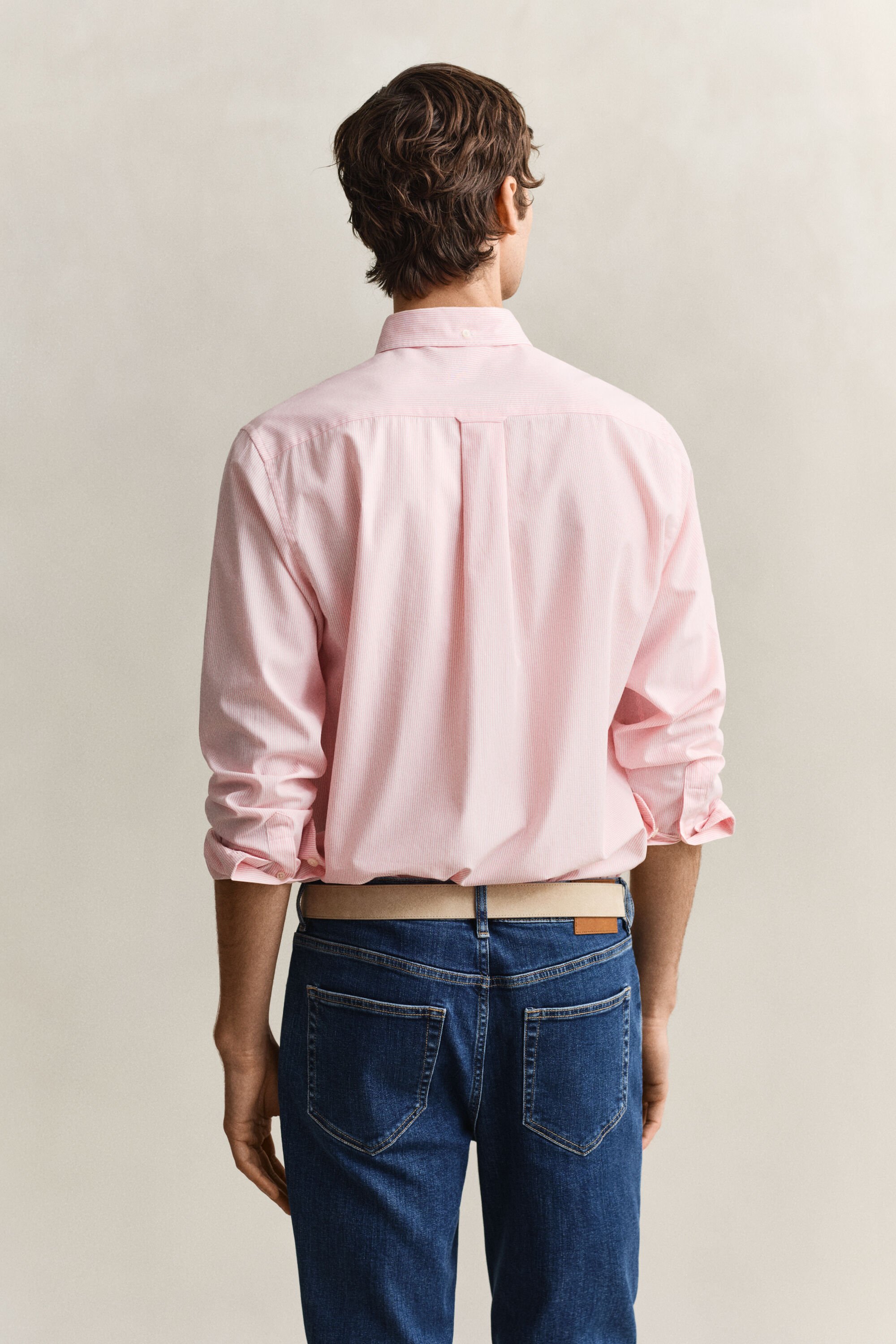 Banker Stripe Classic Poplin Shirt