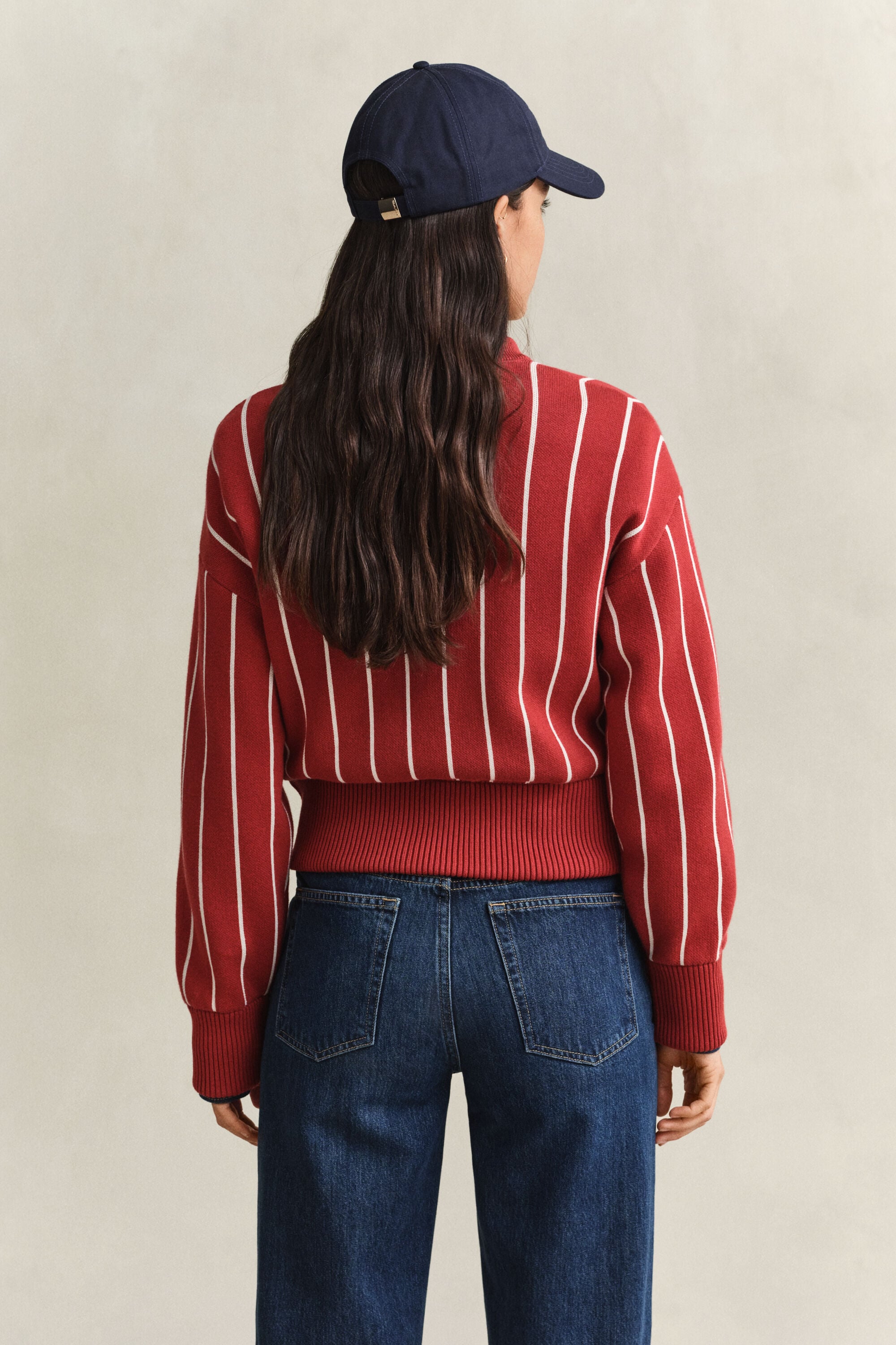 Knitted Varsity Jacket