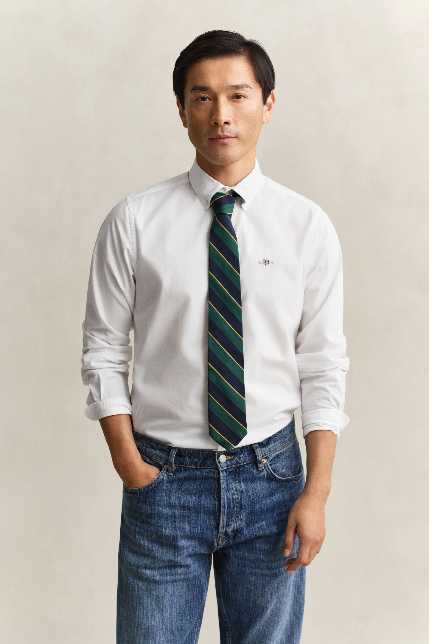 Slim Fit Classic Poplin Shirt