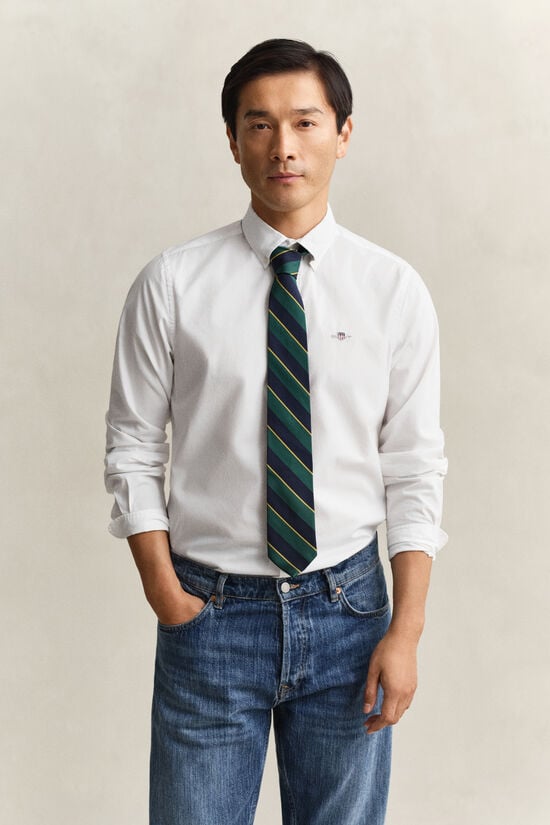 Slim Fit Classic Poplin Shirt