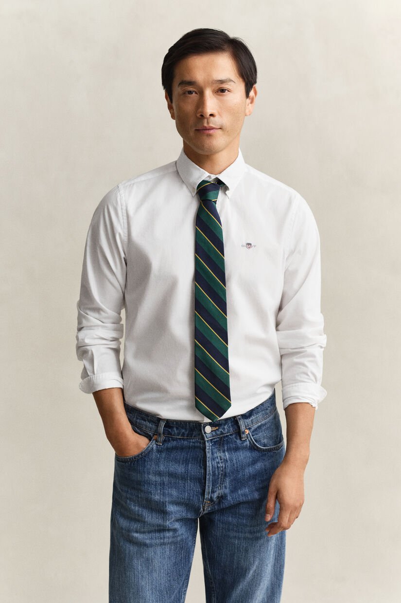 Slim Fit Classic Poplin Shirt