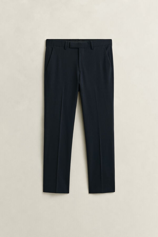 Travel Suit Pants — EVENING BLUE