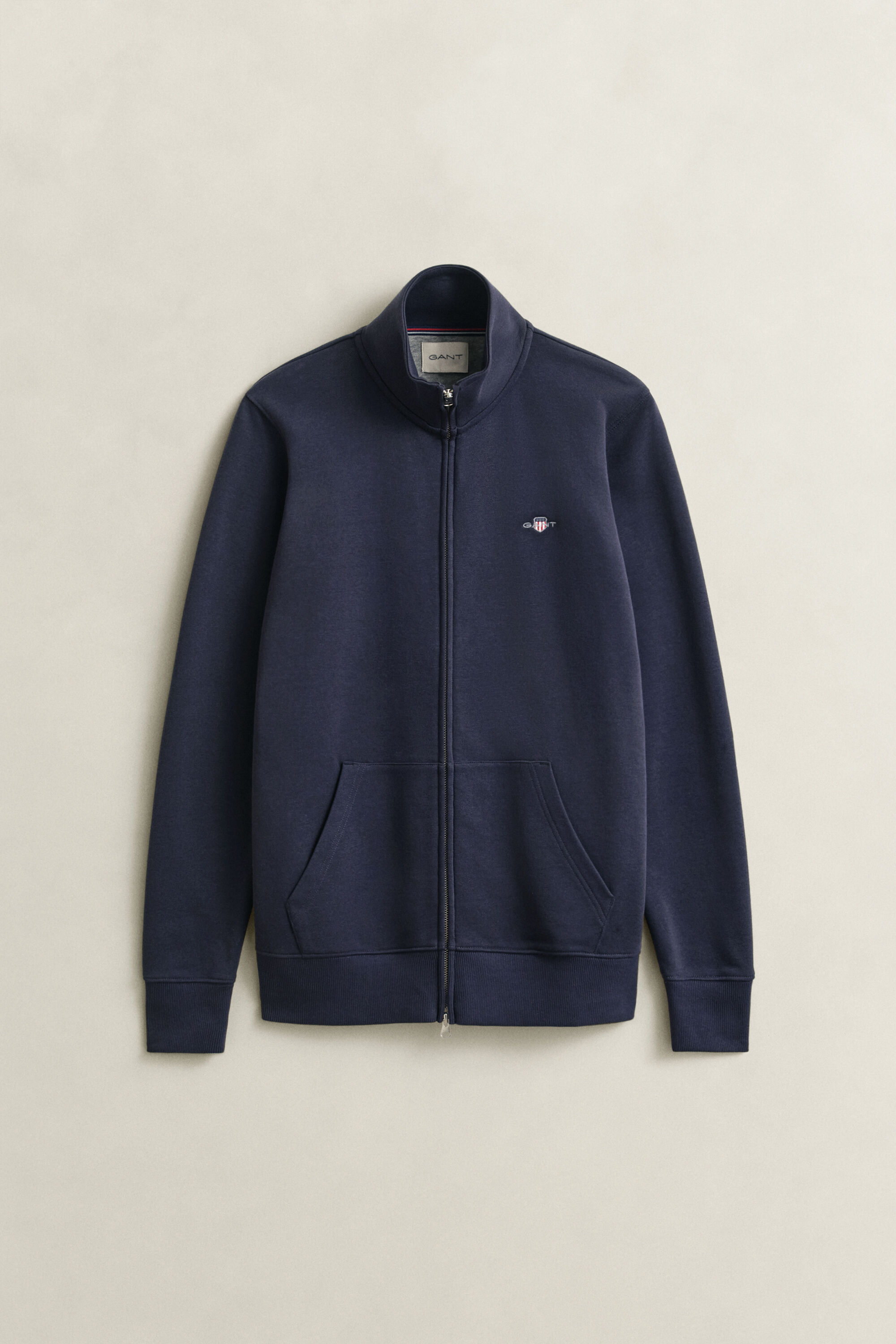 Shield Zip Sweatshirt — EVENING BLUE