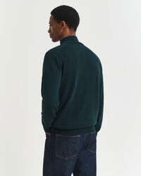 Superfine Lambswool Half-Zip Sweater