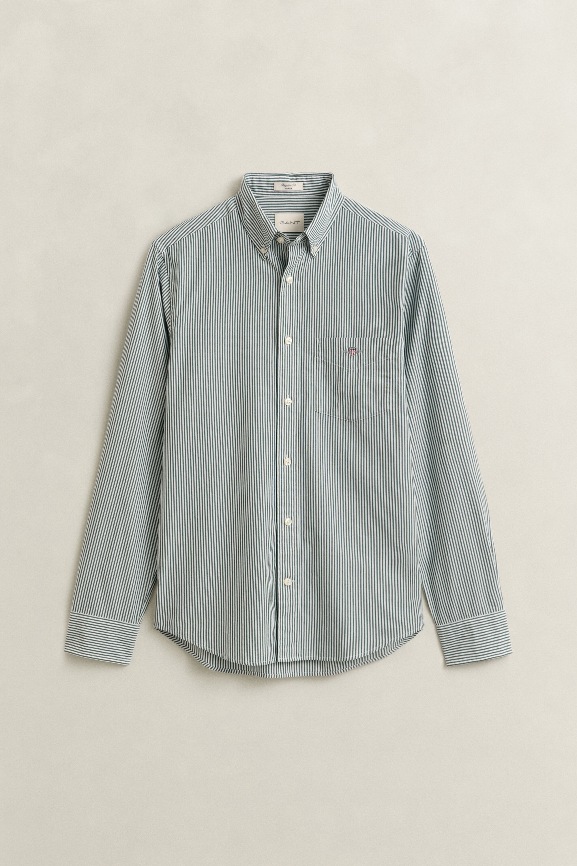 Classic Regular Striped Poplin Shirt
