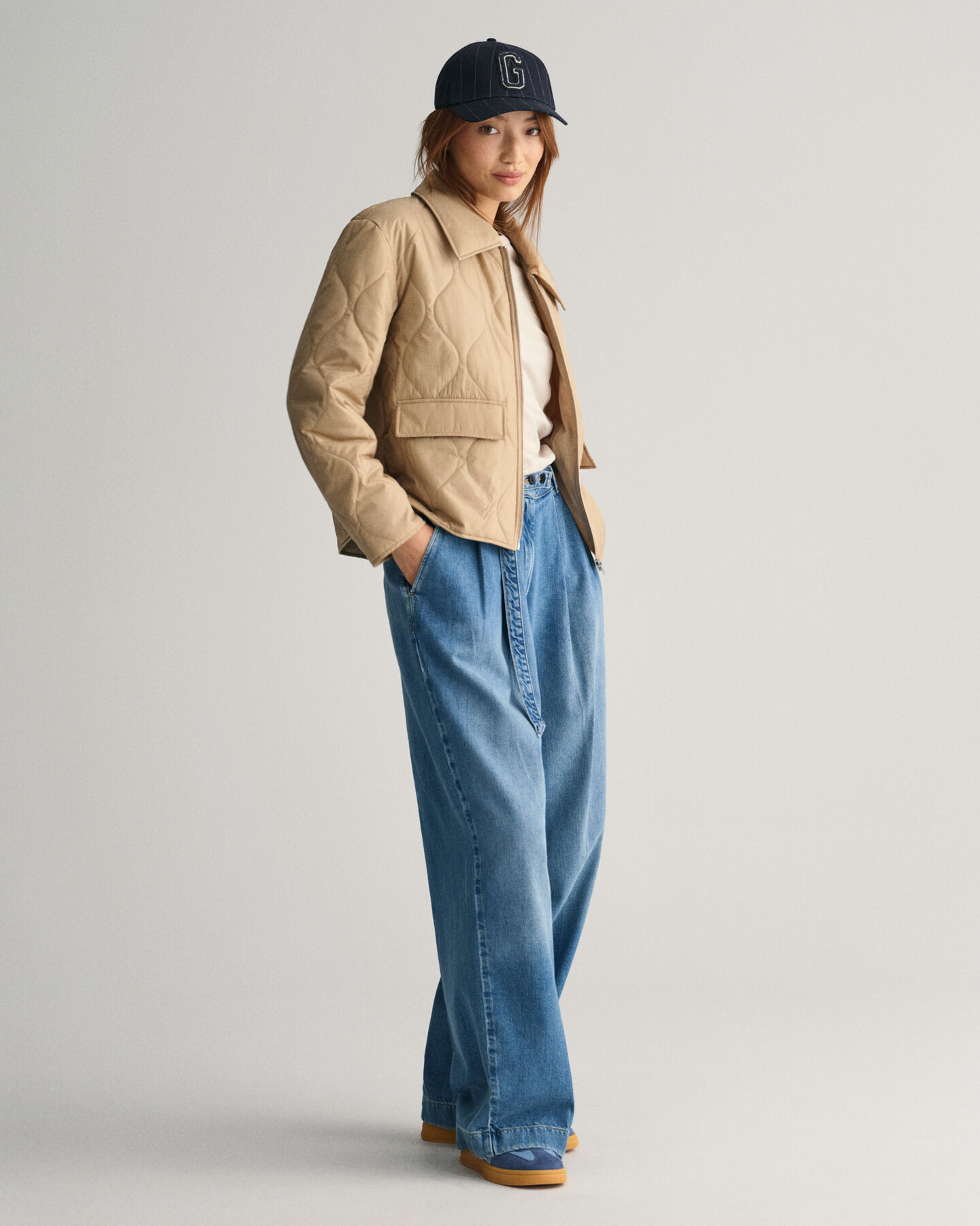 Collared Quilted Jacket