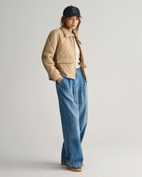 Collared Quilted Jacket