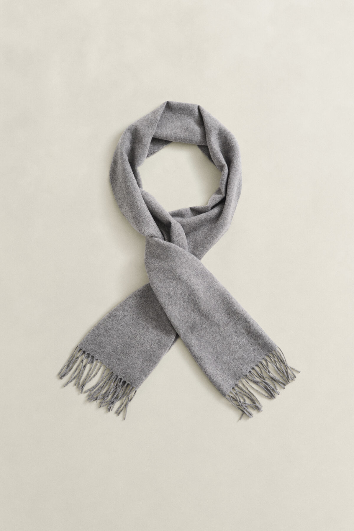 Wool Scarf — MID GREY