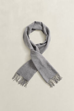 Wool Scarf — MID GREY 2