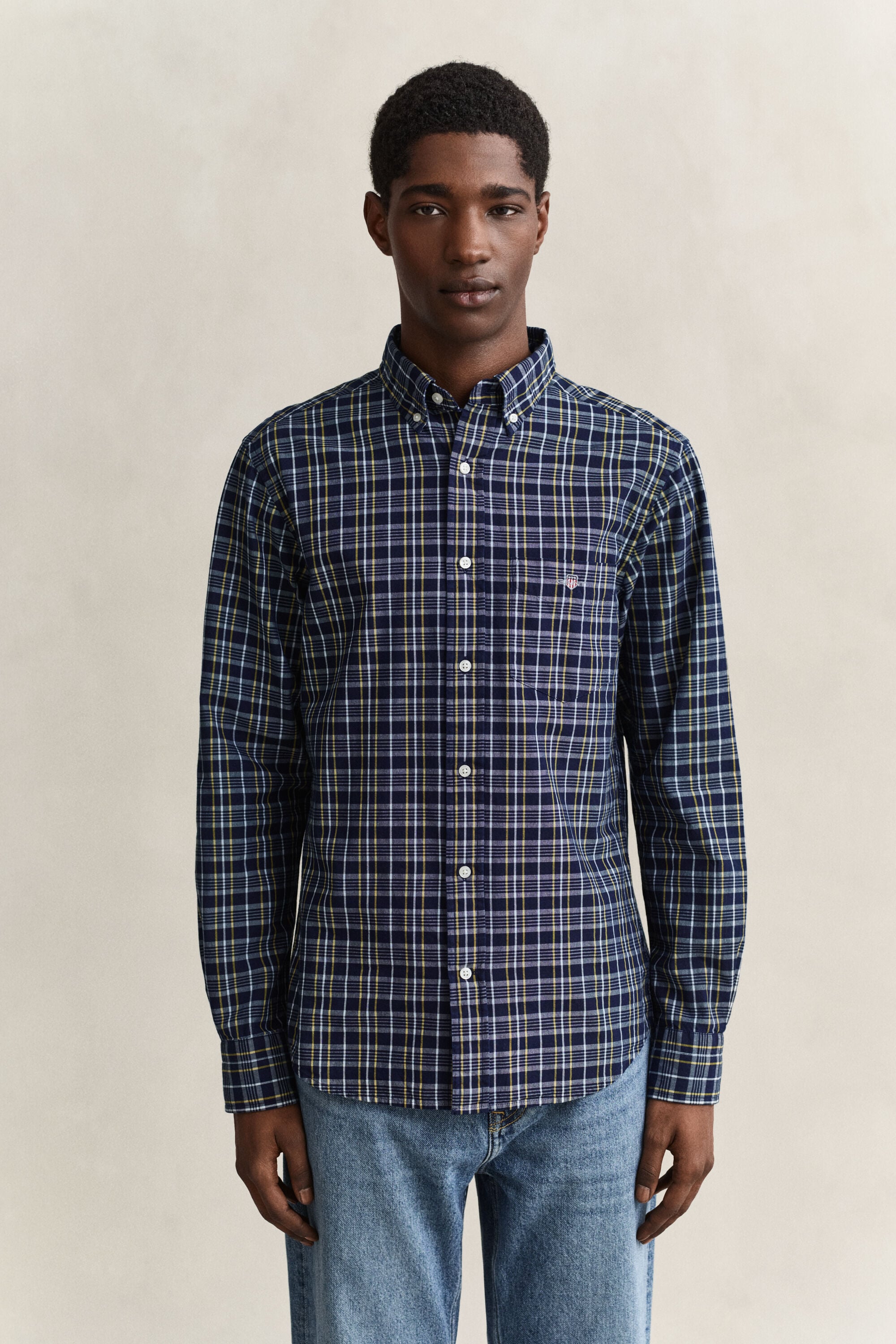 Checked Archive Poplin Shirt