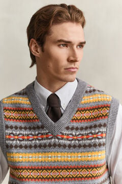 Fair Isle Vest — MULTICOLOR 3