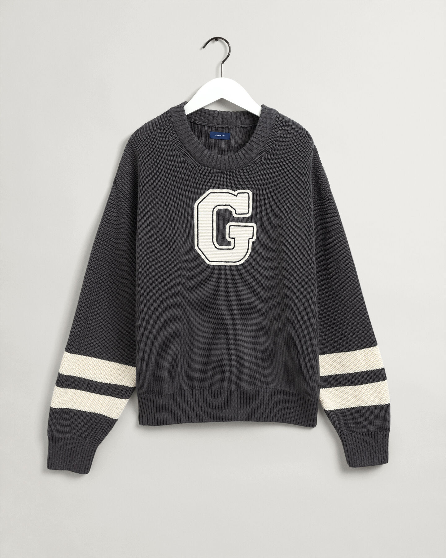 Teen Boys Collegiate Crew Neck Sweater