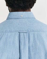 Regular Fit Indigo Chambray Shirt