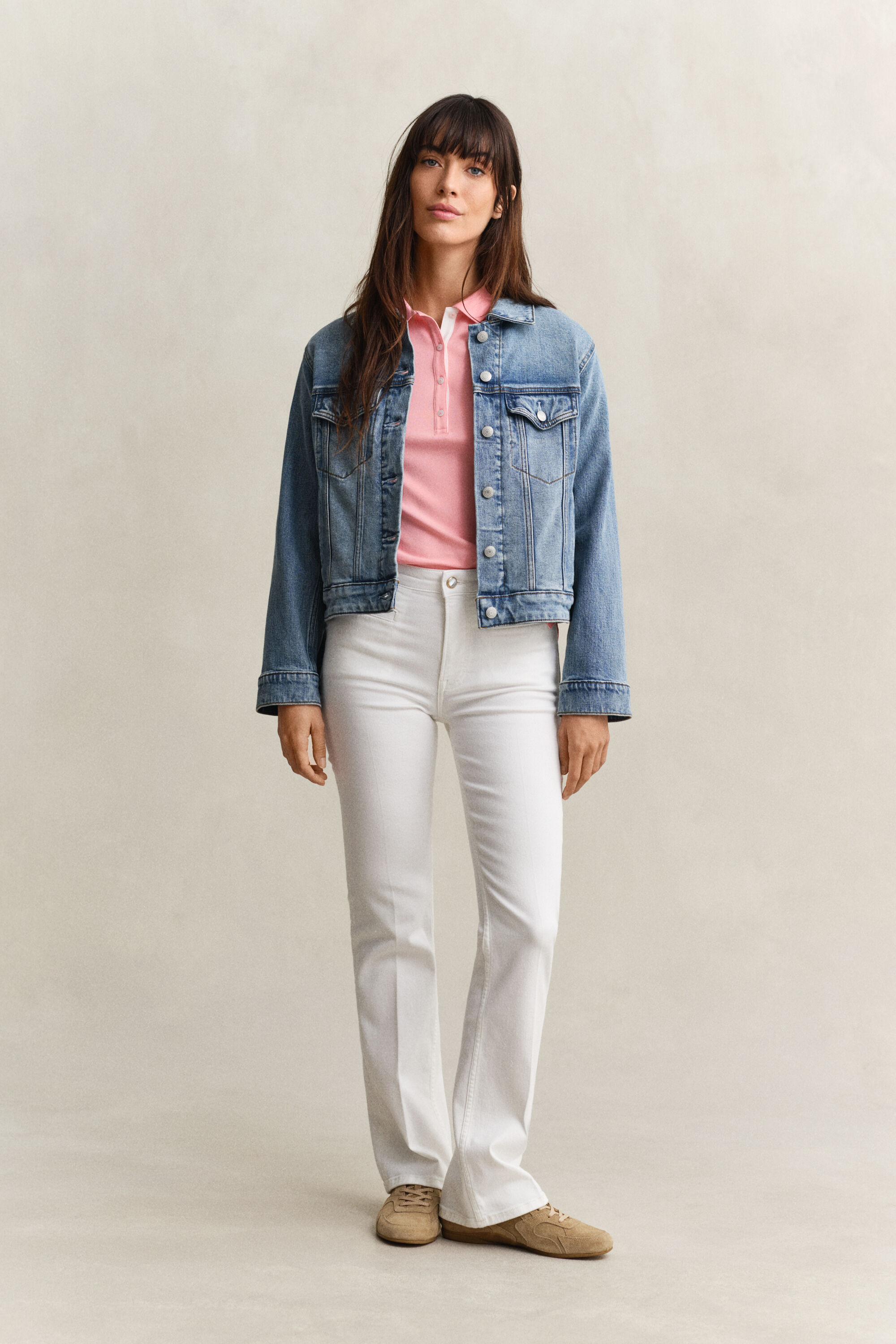 Contrast Piqué Polo Shirt