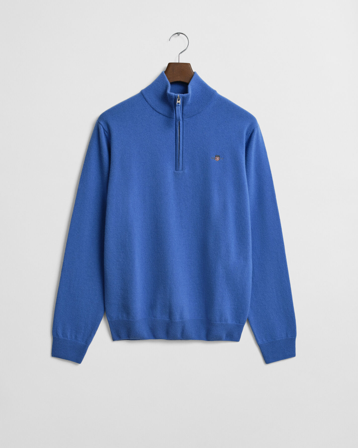 Superfine Lambswool Half-Zip Sweater