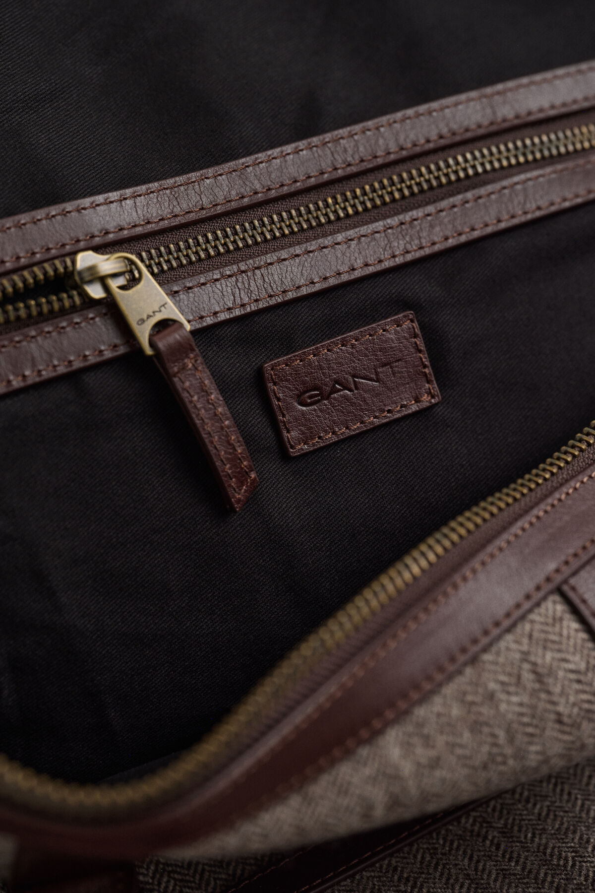 Wool Duffel Bag — MIST TAUPE