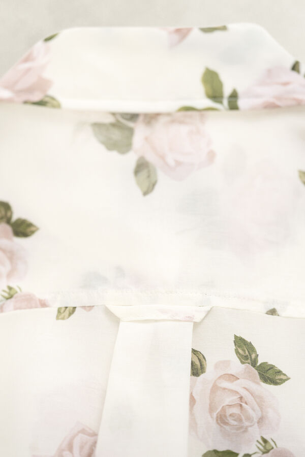 Cotton Silk Shirt — EGGSHELL