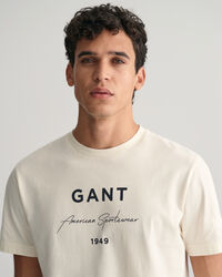 GANT Script Graphic Printed T-Shirt
