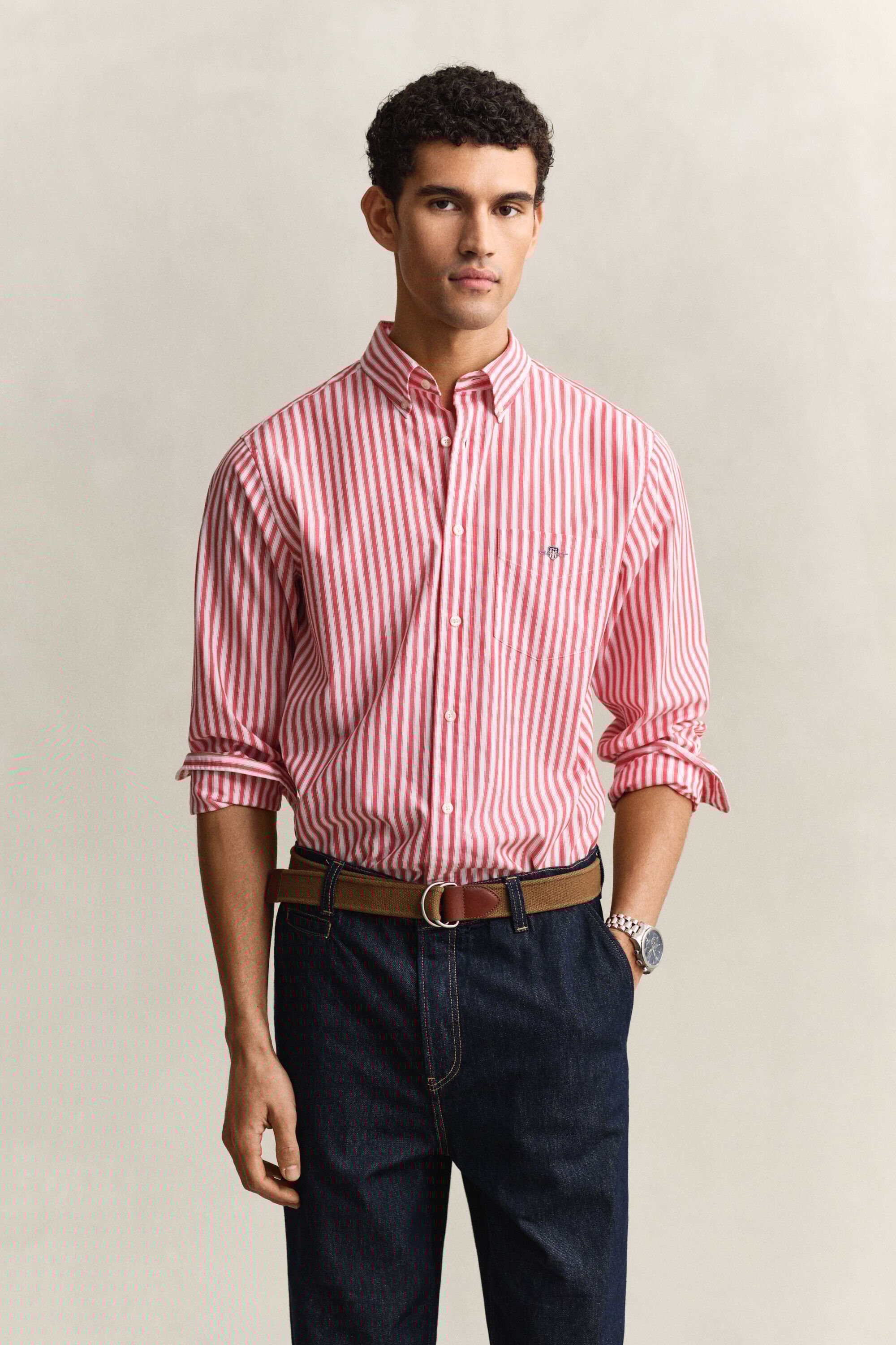 Striped Classic Poplin Shirt