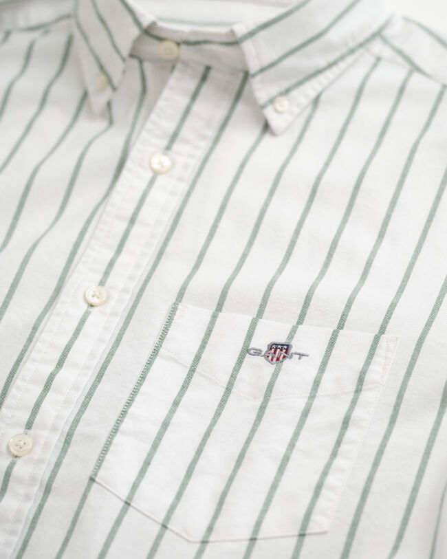 Regular Fit Striped Classic Oxford Shirt