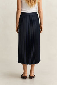 Pleated Midi Skirt